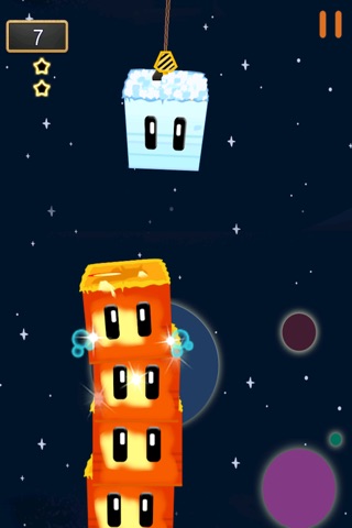 Lil Cube Planets Stacker – Fire, Earth and  Ice Tower Blocks - Pro screenshot 2