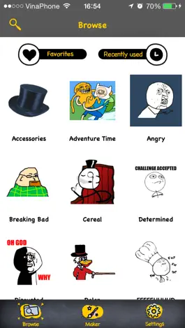 Game screenshot Magic Rage Faces - The Best Free Rage Face & Meme Library hack