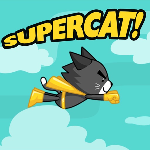 Supercat Flying Game iOS App