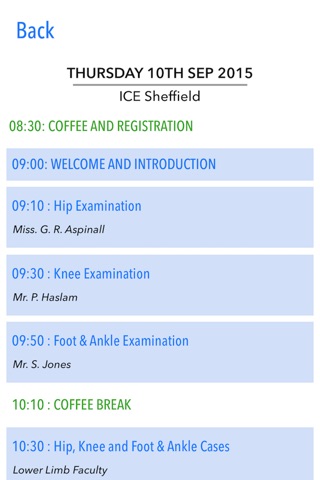 Chesterfield Sheffield FRCS Course screenshot 3