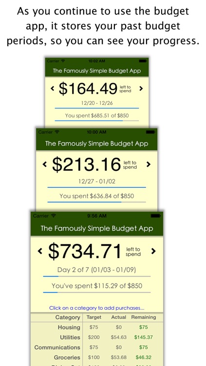 Famously Simple Budget App screenshot-4