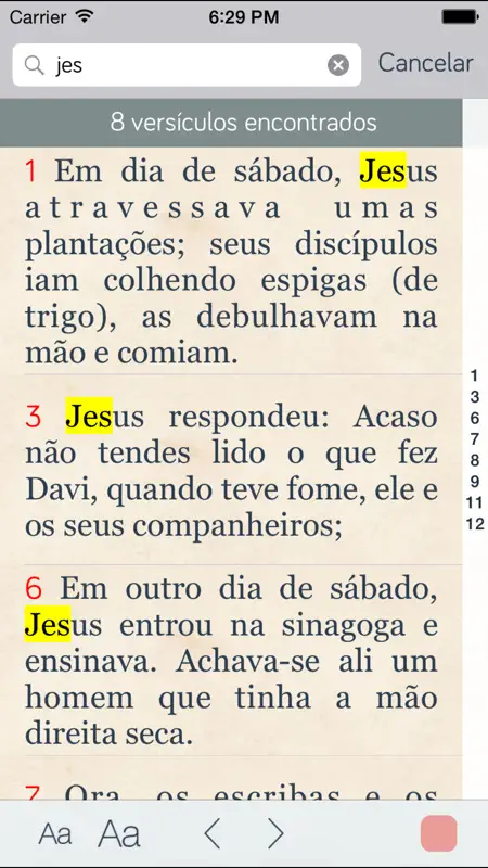 Pocket Biblia - Bíblia Católica screenshot 3 of 5