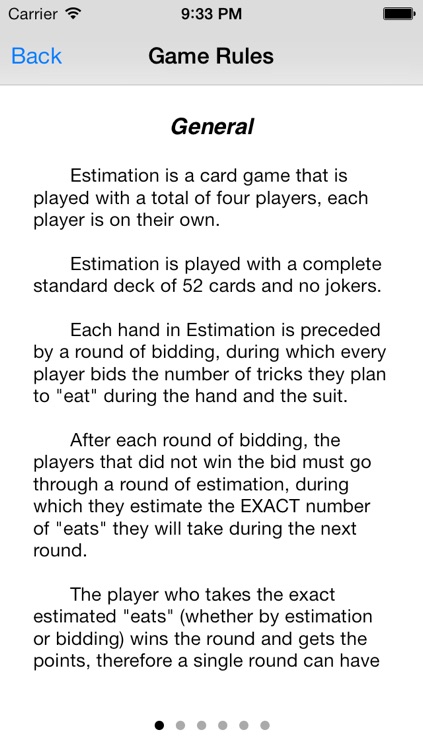 Estimation Calculator