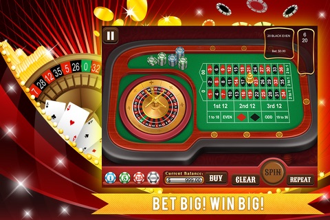 Vegas Roulette HD - Spin the Wheel to Win Megabucks screenshot 3