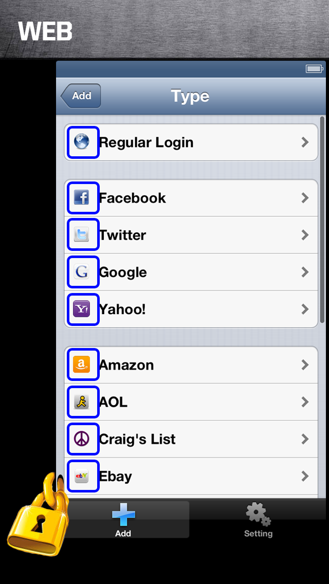 Safe Password free for iPhone Screenshot 5