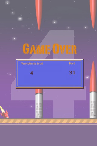 Flappy Rocket - Flap Your Way Through A Forest of Missiles Free screenshot 4
