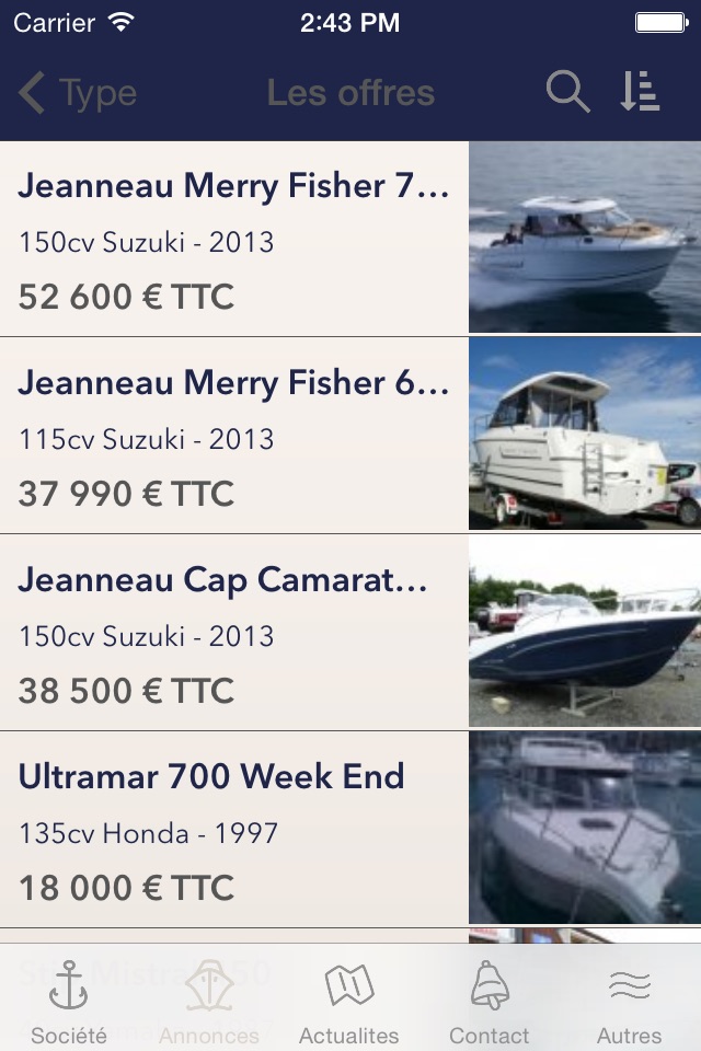 Bretagne Marine screenshot 3