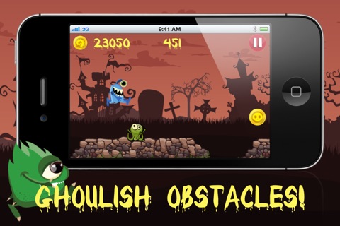 Monster Crush Revival Endless Runner and Tiny Coins screenshot 2