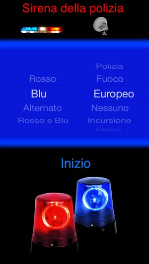 Sirena della polizia su App Store