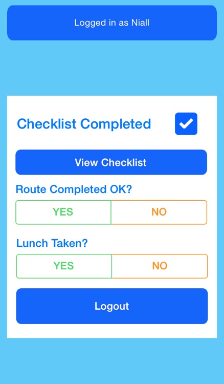 RSA Checklist