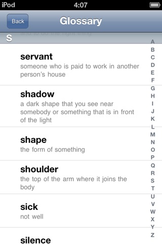 The Prisoner of Zenda: Oxford Bookworms Stage 3 Reader (for iPhone) screenshot 4