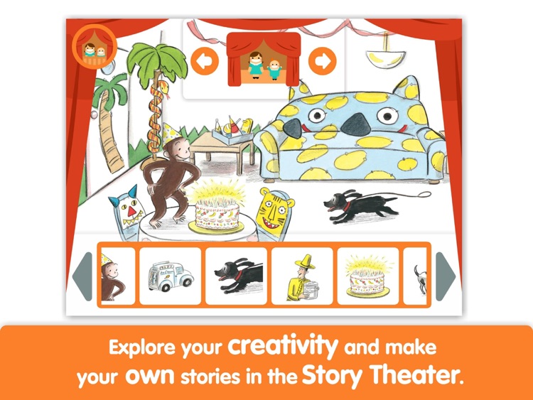 Curious George and the Birthday Surprise by i Read With screenshot-3