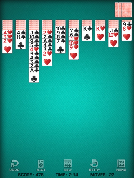 Spider Solitaire for iPad