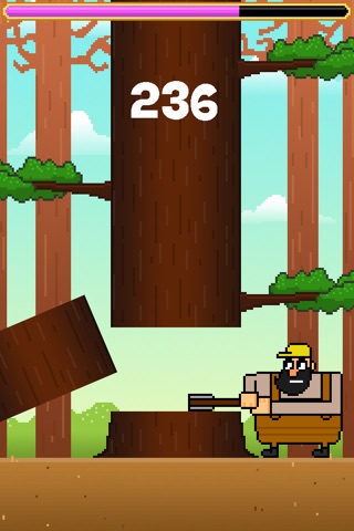 Modern Lumberjacks - Chop That Timber and Avoid the Branch screenshot 4