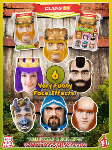 Clans ME! HD FREE - Clash Of Clans Yourself Clashers with Epic Action Fantasy Face Photo Effects! screenshot 3