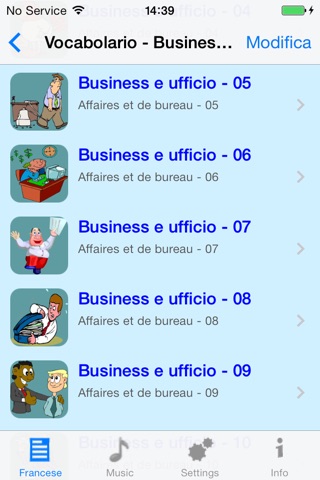 Francese - Talking Italian to French Phrase Book screenshot 4