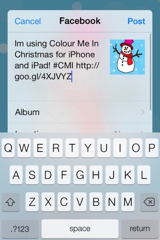 Colour Me In Christmas Free screenshot 4