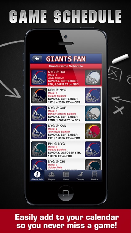 Giants Fan: New York Football News, Info