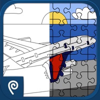 Color It Puzzle It Planes Lite
