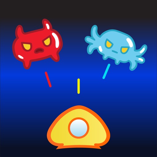 Cute Invaders: classic space arcade shootout spinoff icon