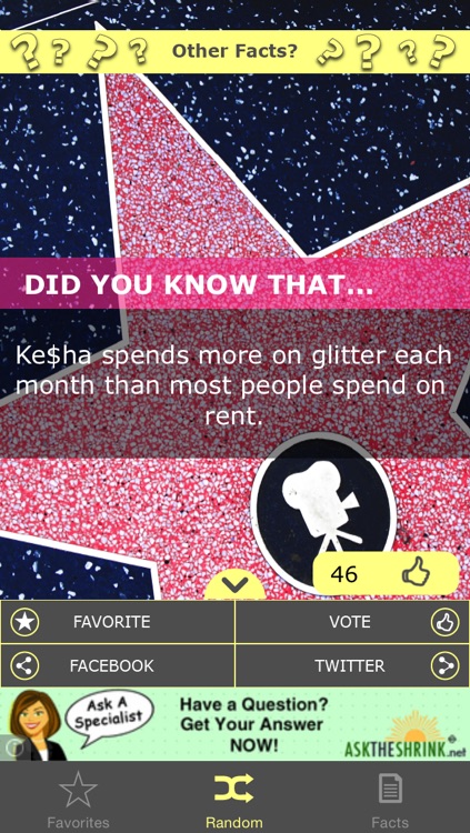 Did You Know... Celebrity Facts