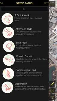 Map Calculator 2.0 - Measure Distance & Area, Map A Walk, Run Or Bike Ride iphone resimleri 3