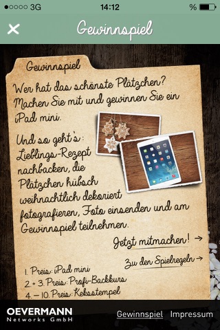 KeksSpezis - Die Weihnachtsplätzchen-App screenshot 4