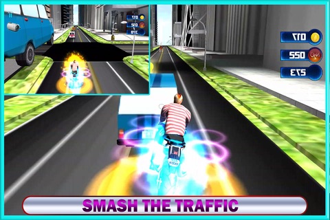 Traffic Striker - Unstoppable Speed Racer & Rider Free Game screenshot 2