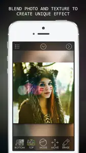 Blend Texture - Mix your own photo effects screenshot #1 for iPhone