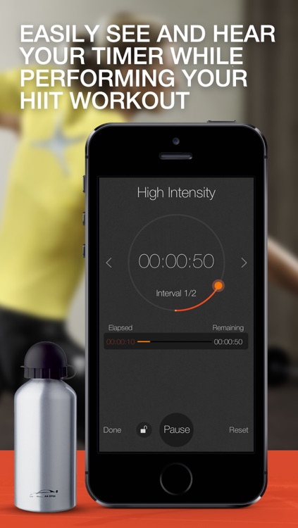 HIIT Timer - High Intensity Interval Training Timer for Weight Loss Workouts and Fitness screenshot-4