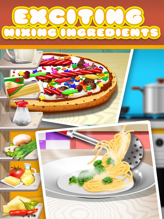 Screenshot #6 pour Kitchen Food Maker Salon - Fun School Lunch & Dessert Cooking Kids Games for Girls & Boys!