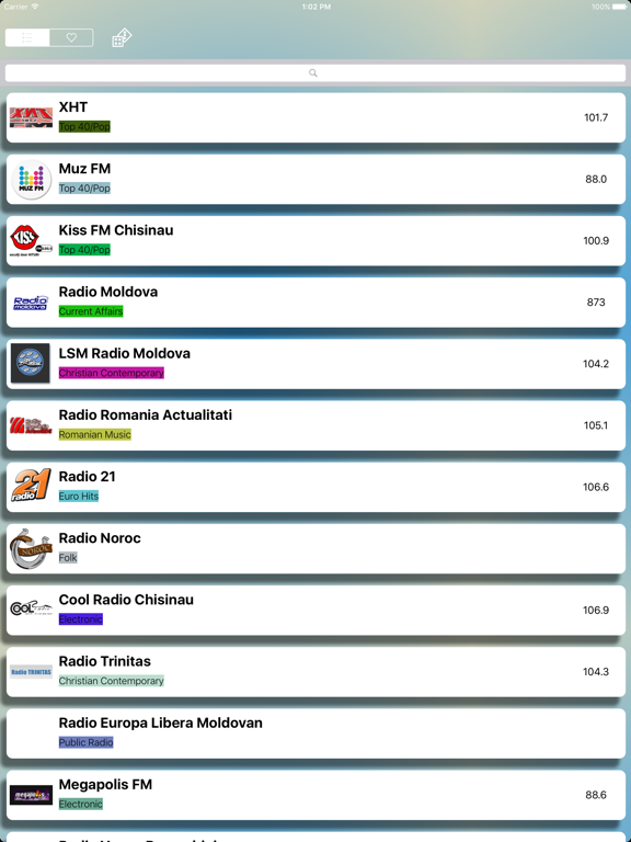 Screenshot #5 pour Moldova Radio Live Player - (Romanian)