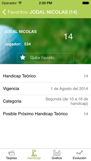 AUG Consulta Handicap(圖2)-速報App