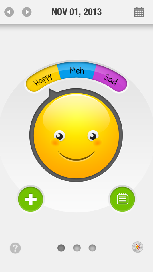 Mood O Scope - Mood Tracker, Mood Journal, Diary, Detector, Scanner & Analyzer - Track & Analyze Mood Patterns - 1.1 - (iOS)