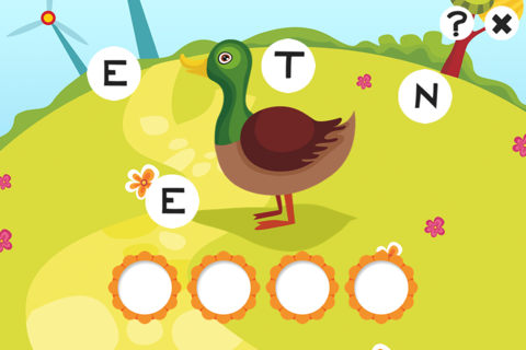 ABC German Learn-ing With Fun: Free Education-al Game For Spell-ing Out Farm Animal-s with Fun & Play screenshot 2
