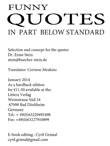 funny quotes by ernst stein on apple books funny quotes about books