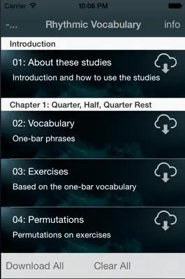 Game screenshot Rhythmic Vocabulary For All Instruments : Fundamental Studies hack