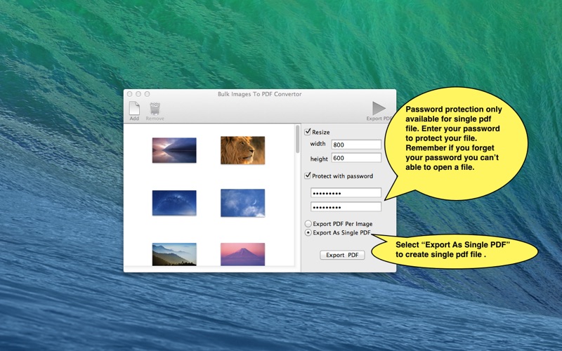 Screenshot #3 pour Images To PDF Converter New