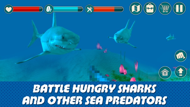 Underwater Survival Simulator 3D screenshot-3