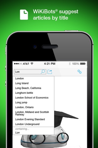 WikiBots Talking Wikipedia screenshot 2