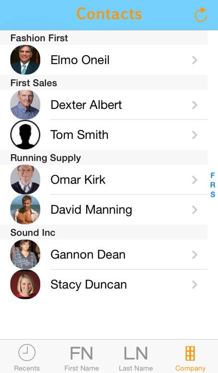 Sortacts screenshot-3