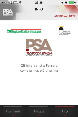 Ferrara PSA screenshot 4