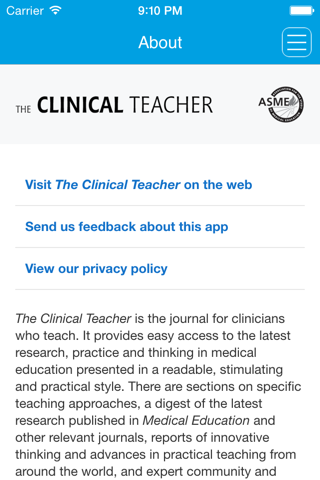 The Clinical Teacher screenshot 4