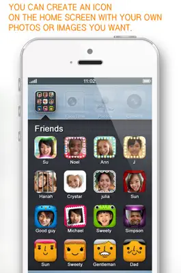 Game screenshot Contact shortcut photo icon ( iFavorite ) for Home screen apk