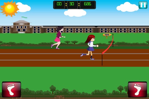 College Campus Sorority Racing - Pretty Athletic Girls Mania screenshot 2