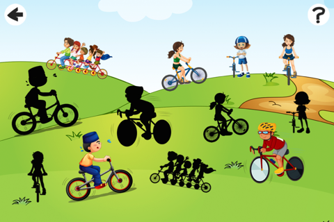 Bike and Racing Kids Learn-ing Game - náhled