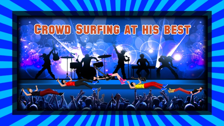 Rock Star Crowd Surfing Party : The Heavy Metal Music Crazy Concert Night - Free Edition