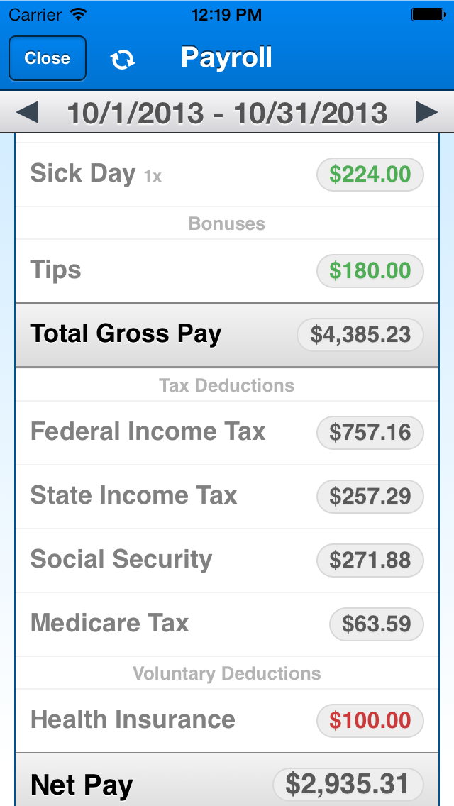 My Wage - Shifts Manager Screenshot 5