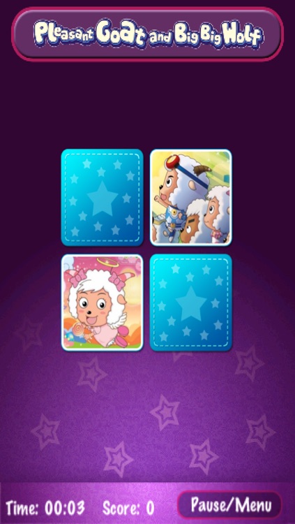 Pleasant Goat and Big Big wolf - Memory Test