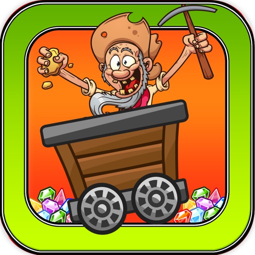 Mine Shaft Madness Game - The Gold Rush California Miner Games Icon